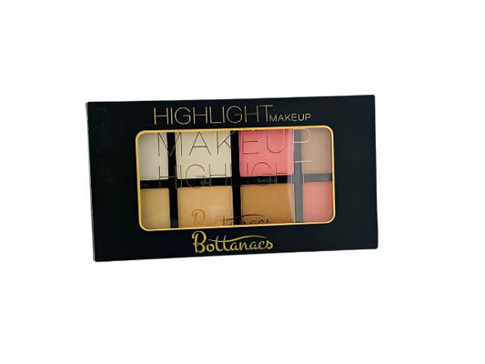 Bottanacs 8 Colors Highlighter Palette - Khayest