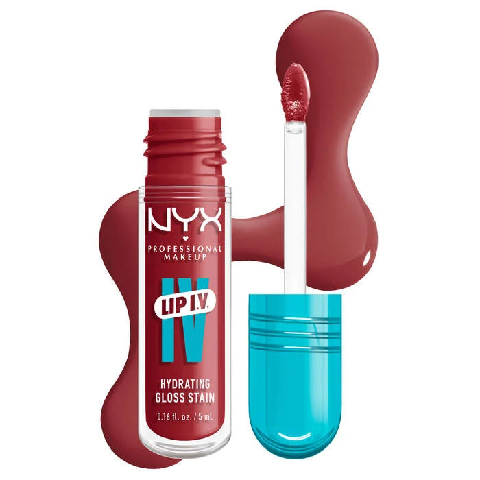 NYX Lip I.V. Hydrating Lip Gloss Stain - Khayest