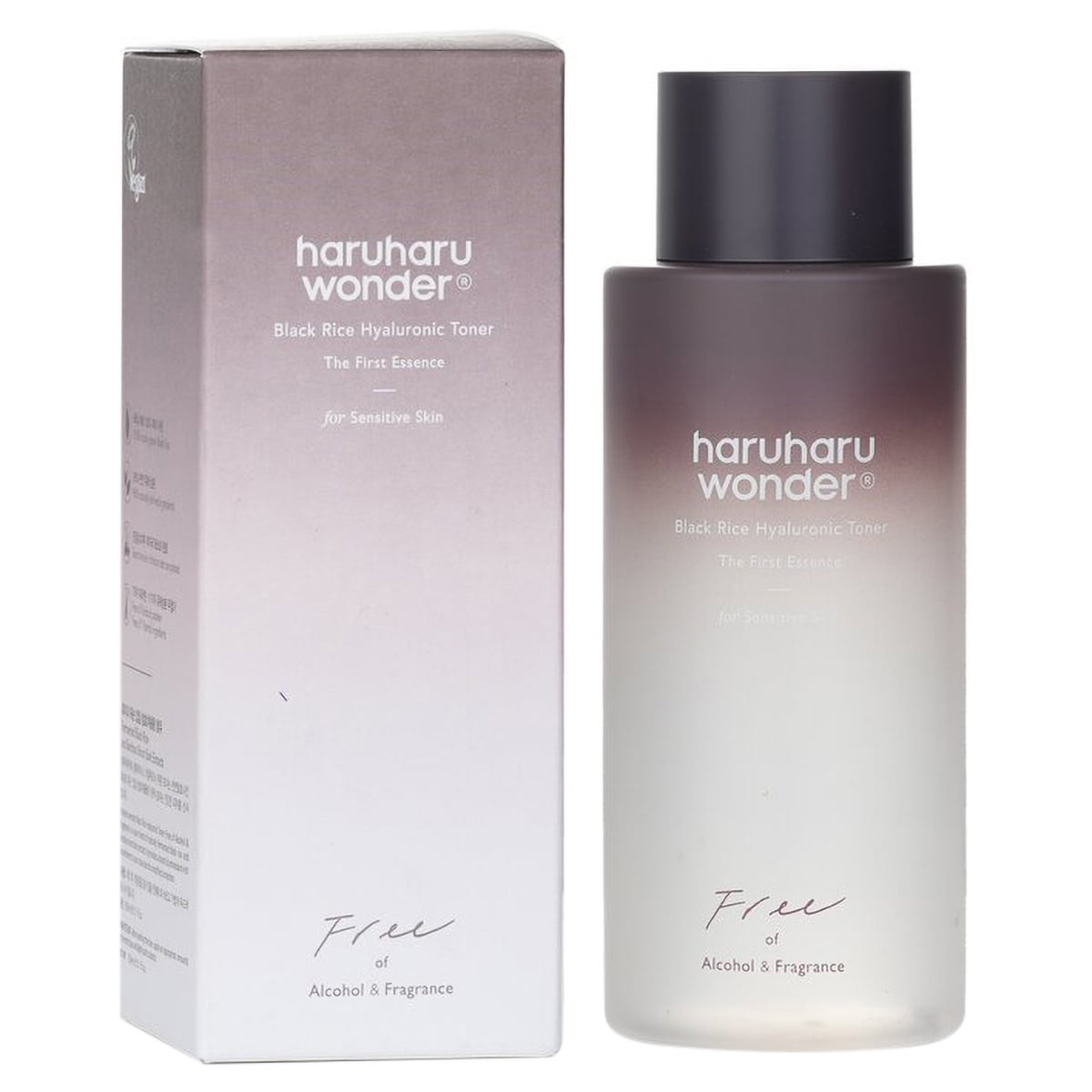 Haruharu Wonder Black Rice Hyaluronic Toner for Sensitive Skin, 150ml - Khayest