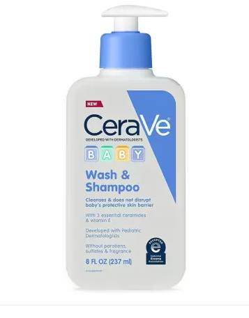 Baby wash & shampoo by cerave 237ml - Khayest