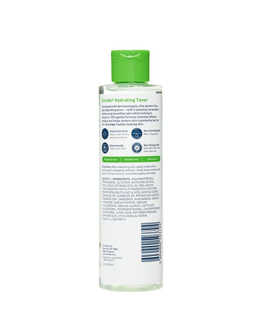 Cerave Hydrating Face Toner 200ml - Khayest