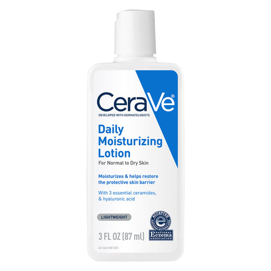 CeraVe Daily Moisturizing Lotion for Normal to Dry Skin, 3 fl oz - Khayest