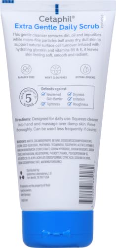 Extra gentle daily scrub by cetaphil 178ml - Khayest