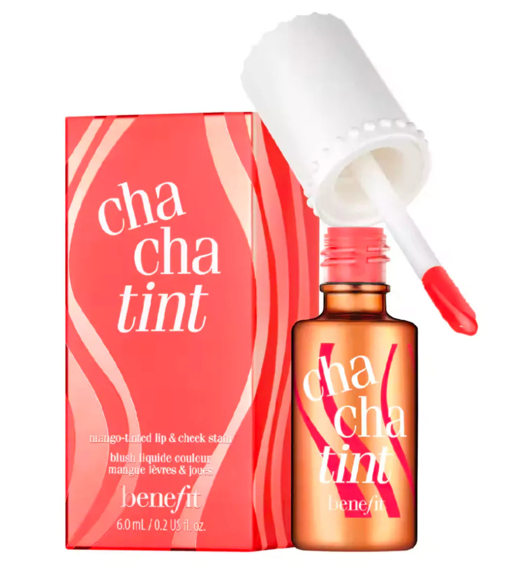 Benefit Cha Cha Mango Tinted Lip and Cheek Stain 6ml - Khayest