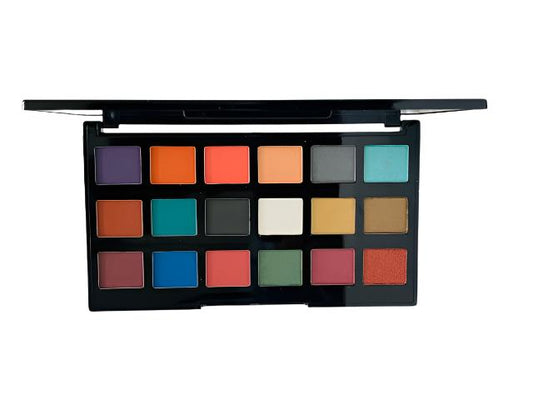 CHRISTINE Basic Eyeshade Kit 9 Matte + 9 Shimmery - Khayest
