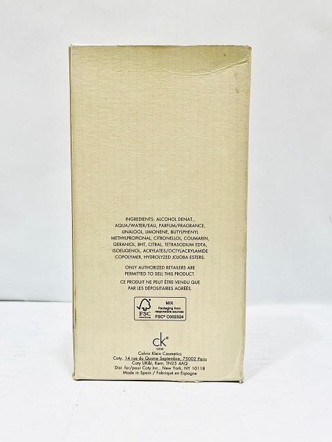 Ck One By Calvin Klein Eau De Toillete For Men Perfume 200ml - Khayest