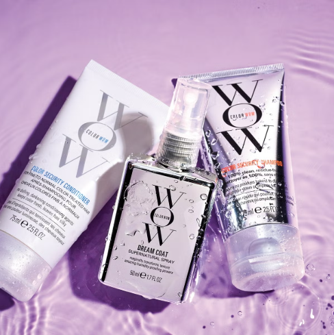 Color Wow Dream Smooth Travel Kit  Anti Frizz Shampoo Conditioner And Spray - Khayest