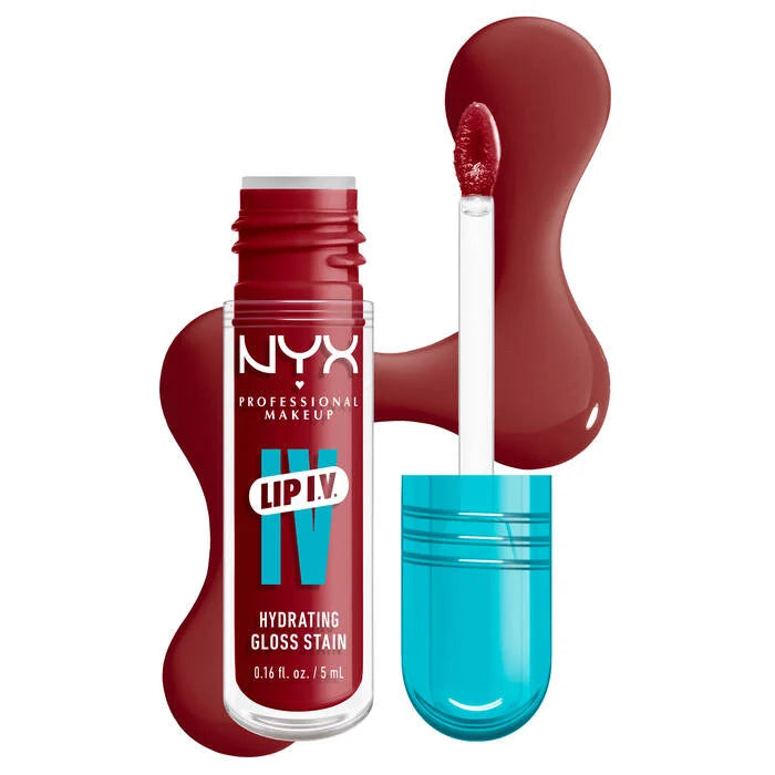 NYX Lip I.V. Hydrating Lip Gloss Stain - Khayest