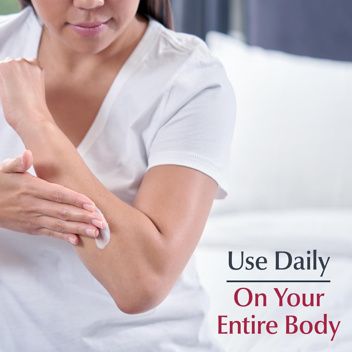 Eucerin Advanced Repair Body Cream for Very Dry Skin, Fragrance Free Daily Body Moisturizer - Khayest