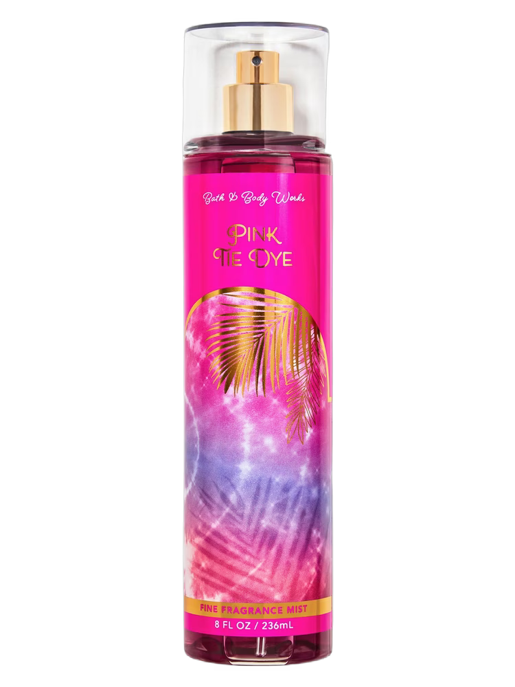 Bath & Body Works Pink Tie Dye Fine Fragrance Mist 236 ML