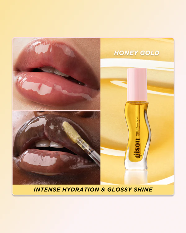 GISOU Honey Infused Lip Oil 8ml - Khayest