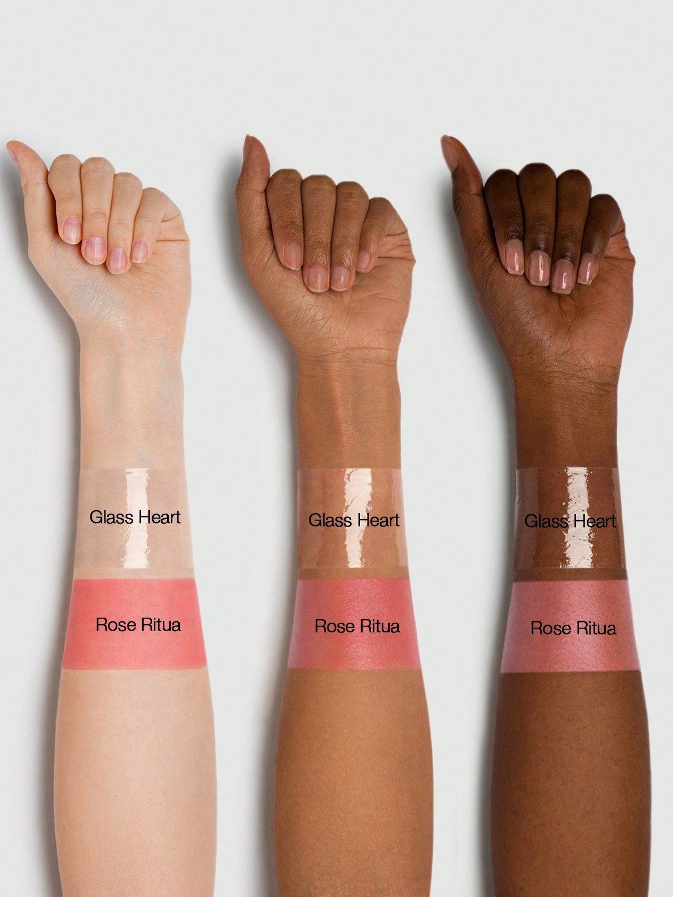 Sheglam-Festive-Glow-Gift-Set-three-arms-showing-different-color-shades