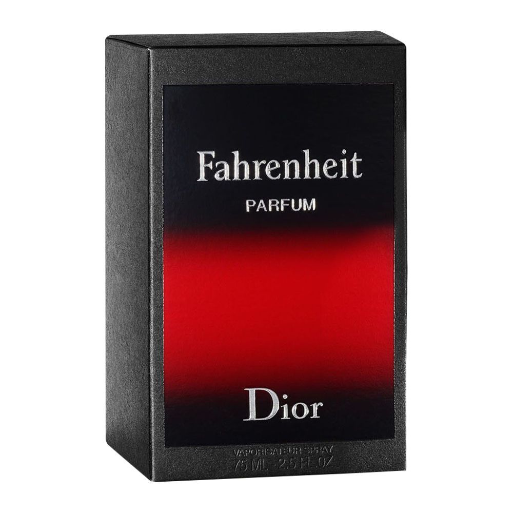 Dior Fahrenheit Parfum original black red gradient box packaging - authentic Sauvage perfume 75ml