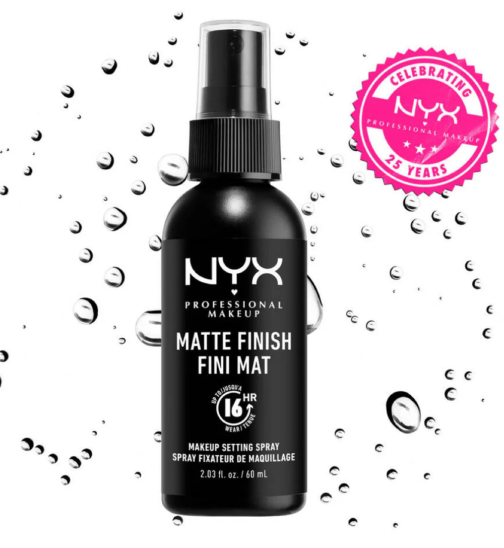 NYX Professional Matte Finish Makeup Setting Spray 60ml - Khayest