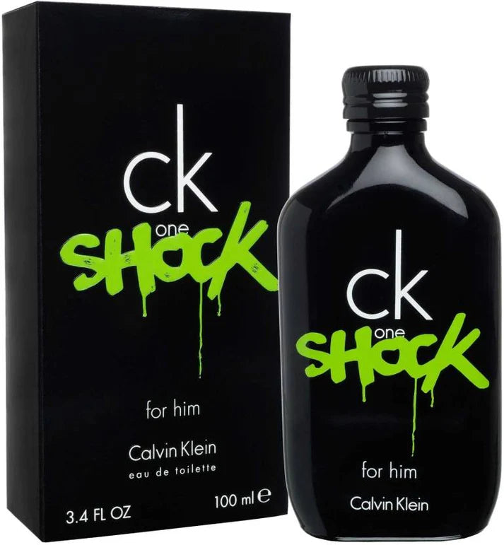 CK ONE SHOCK By Calvin Klein EDT Perfume for Men 100ml - Khayest