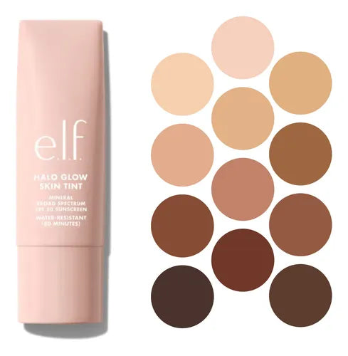 Elf Halo Glow Skin Tint Spf 50 Base Serum Protector - Khayest