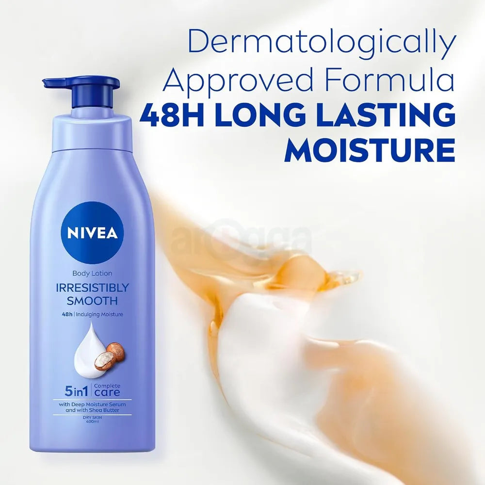 NIVEA Body Lotion Irresistibly Smooth 400ml - Khayest