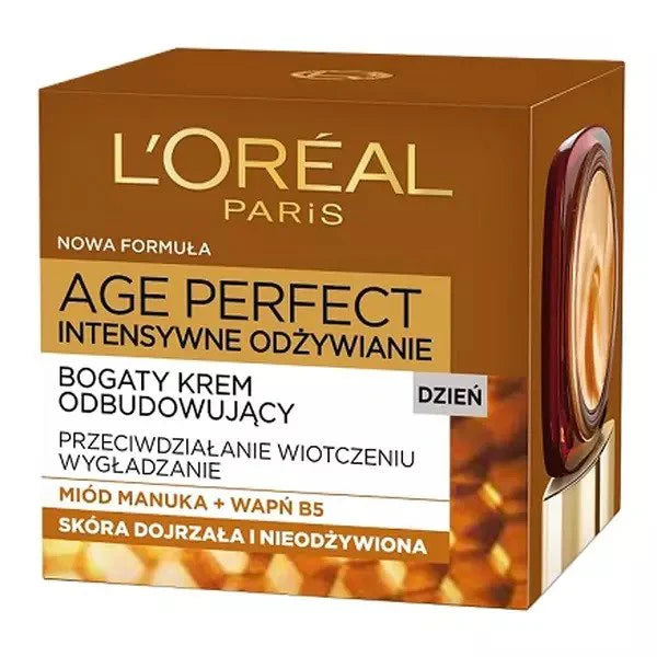 Loreal Paris Intensive Nutrition Rich Rebuilding Smoothing Day Cream 50ml - Khayest