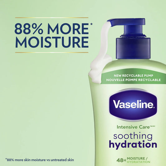 Vaseline® Intensive Care™ Soothing Hydration Body Lotion 600Ml - Khayest