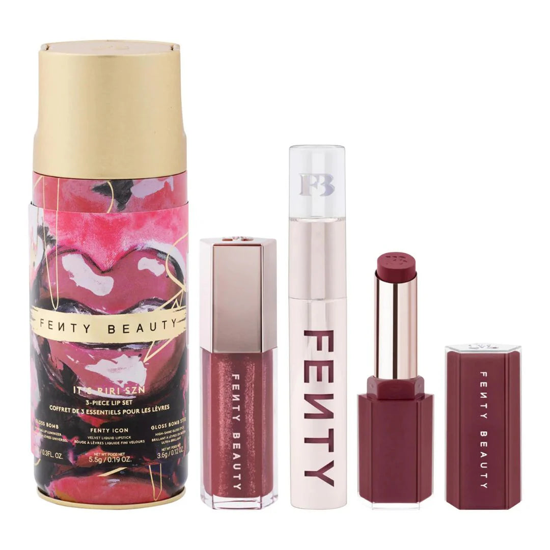 Fenty Beauty By Rihanna It’s Riri Szn 3 Piece Lip Set - Khayest