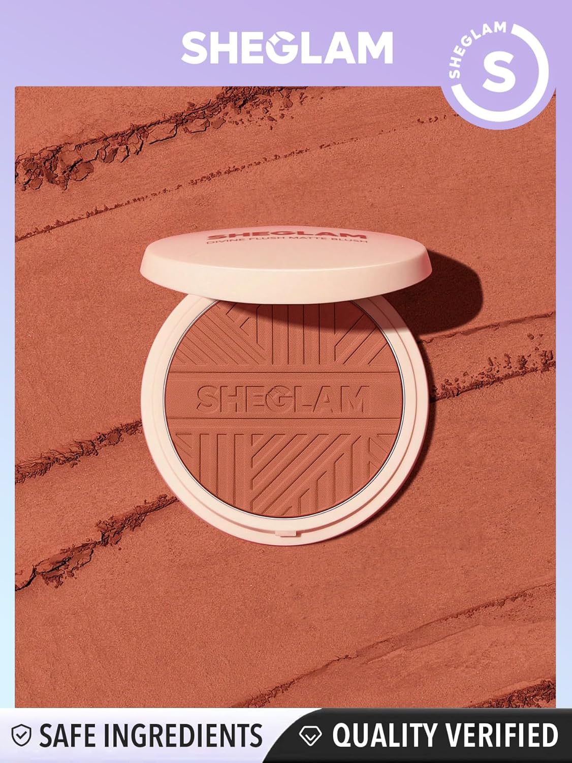 SHEGLAM Divine Flush Matte Blush Powder - Khayest