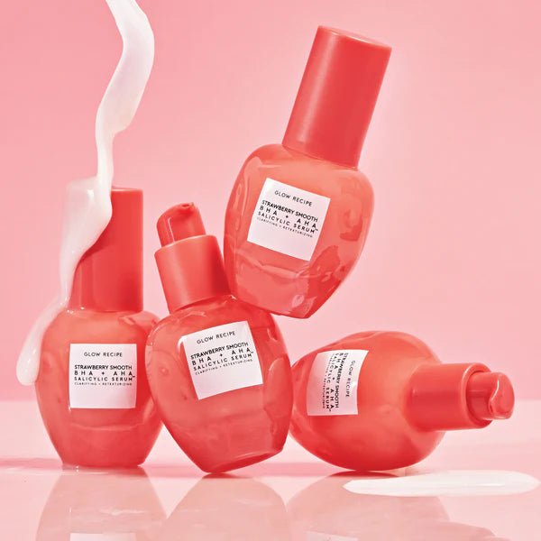 Glow Recipe Strawberry Smooth BHA + AHA Salicylic Acid Serum 30ml - Khayest