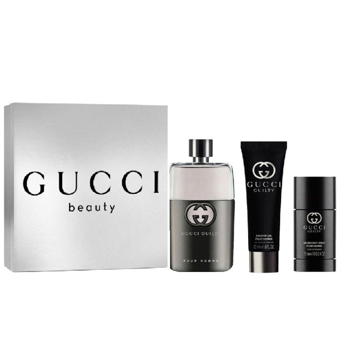 Gucci Guilty Pour Homme EDT Perfume Gift Set For Man - Khayest