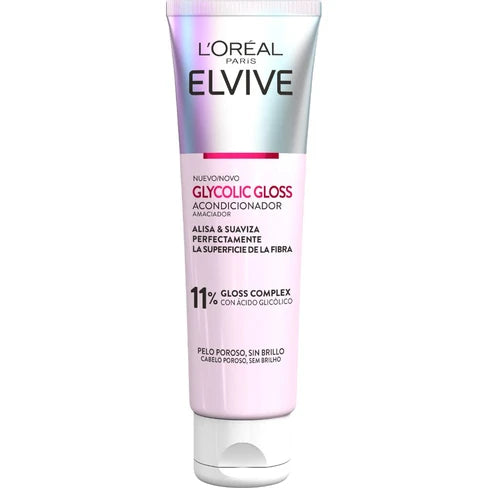 L'Oréal Elvive Glycolic Gloss Hair Conditioner 150ml - Khayest