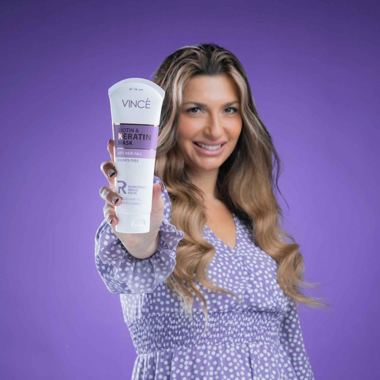 Vince Biotin & Keratin Hair Mask 200ml - Khayest