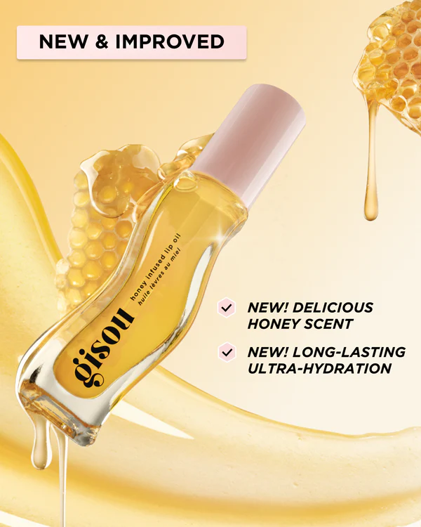 GISOU Honey Infused Lip Oil 8ml - Khayest
