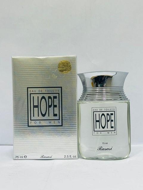 Hope By Rasasi Eau De Parfum For Men Perfum 75ml - Khayest