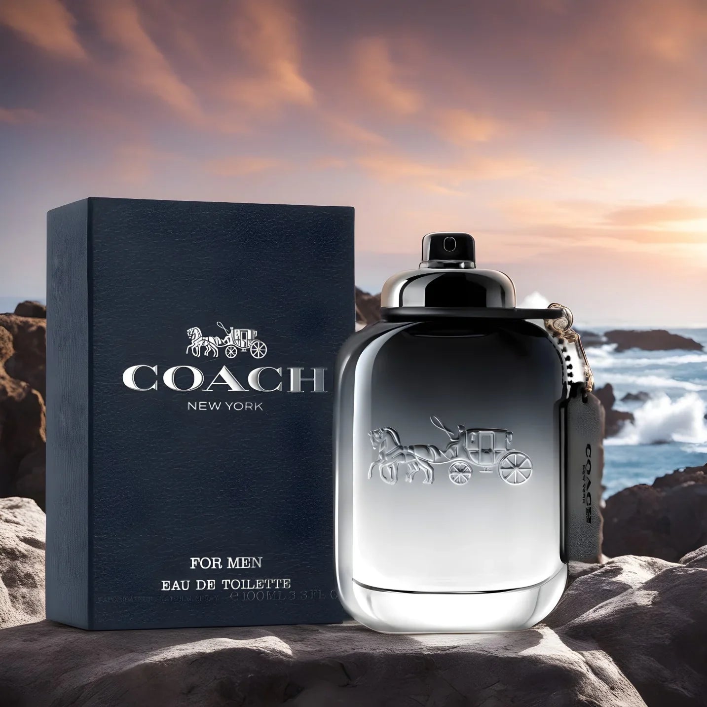 Coach New York EDT Perfume for Men 100ml - Khayest