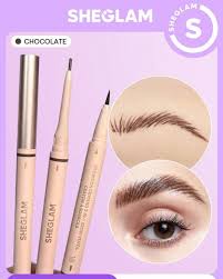 Sheglam Brows On Demand 2 in 1 Brown Eye Liner Pencil - Khayest