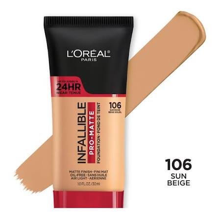 L’Oréal Infallible 24H Pro Matte Foundation 30ml
