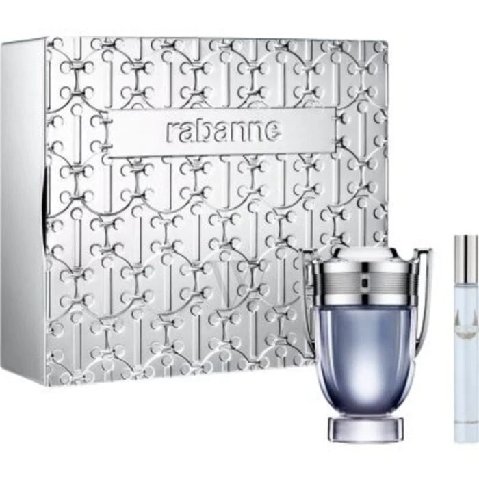 Paco Rabanne Invictus 100ml EDT Spray + 10ml EDT Mini Spray for Men Gift Set - Khayest