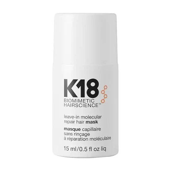 K18 Leave In Molecular Repair Hair Mask 15ml - Khayest