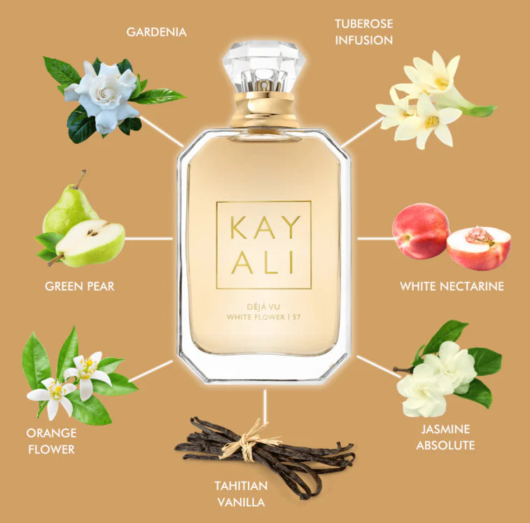 KAYALI Deja Vu White Flower 57 EDP Perfume for Women 10ml - Khayest