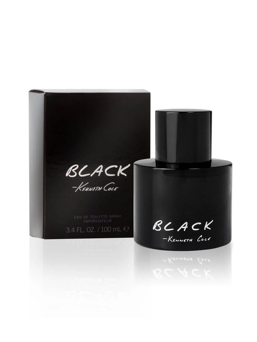 Kenneth Cole Black EDT Perfume for Men 100ml - Khayest