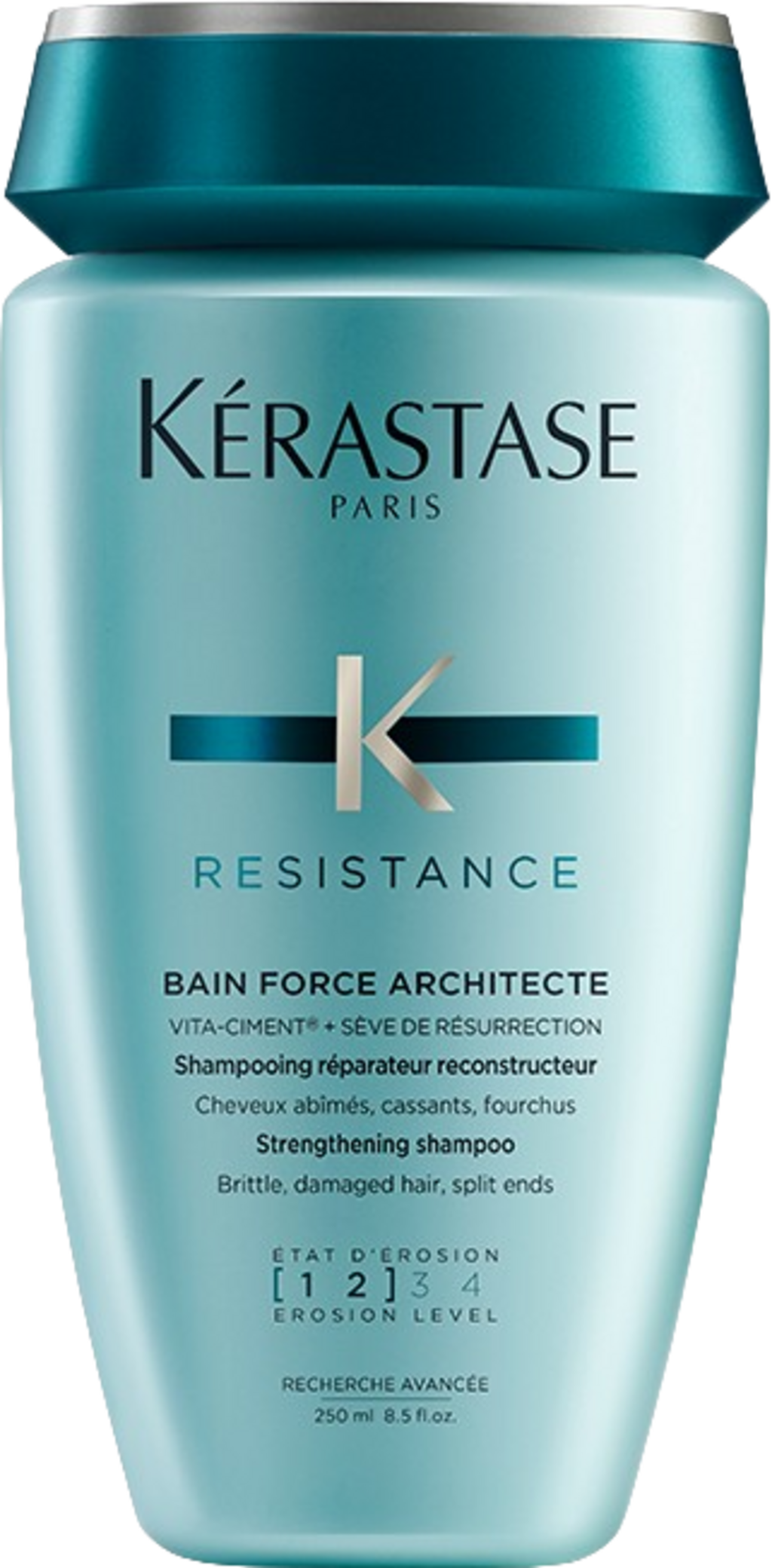 Kerastase Resistance Bain Force Architecte Hair Shampoo 250Ml - Khayest
