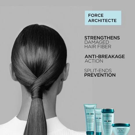 Kerastase Resistance Bain Force Architecte Hair Shampoo 250Ml - Khayest
