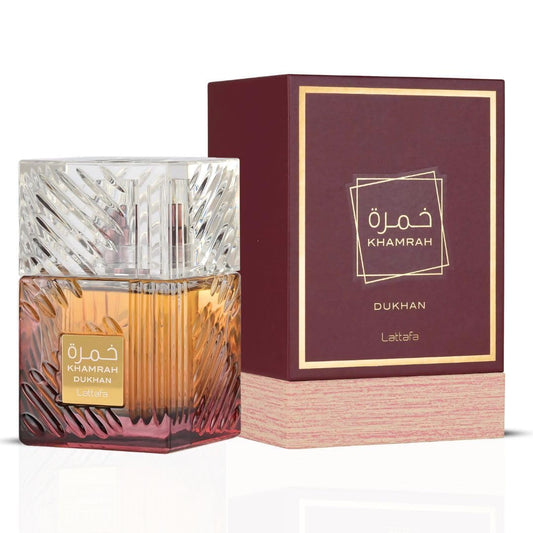 Lattafa Khamrah Dukhan EDP Perfume for Men and Women 100ml - Khayest