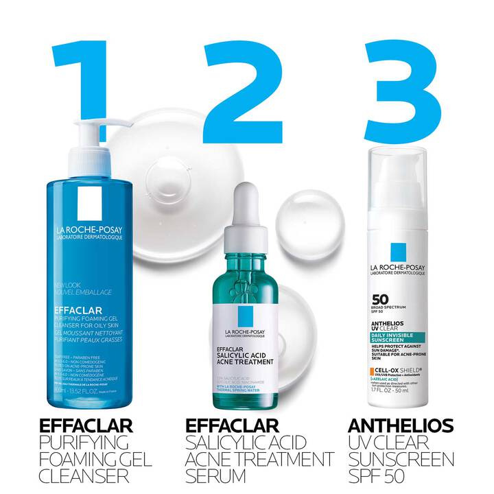 La Roche Posay Effaclar Salicylic Acid Acne Treatment Face Serum 30ml - Khayest