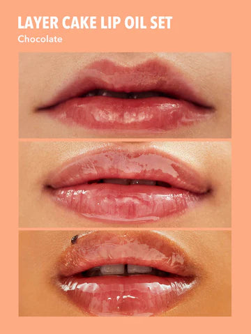 Sheglam-Sunday-Picnic-Layer-Cake-Lip-Oil-Set-three-lips-close-up