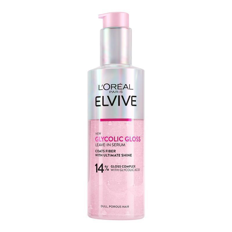 L'Oréal Elvive Glycolic Gloss Leave-In Serum 150ml - Khayest