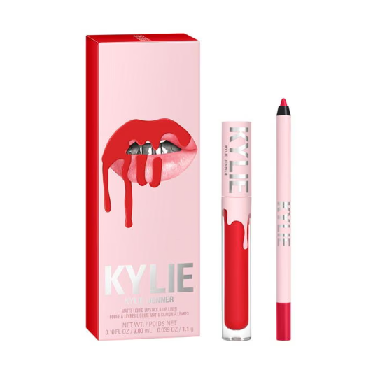 KYLIE JENNER Matte Liquid lipstick and Liner Duo - Khayest