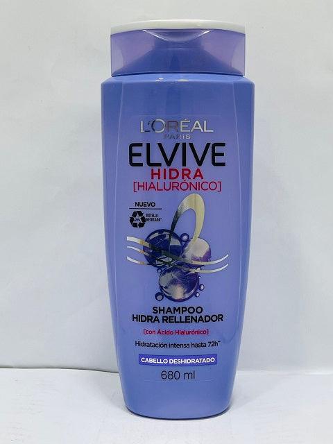 Loreal Paris Elvive Hidra ( hyloronic )Hair Shampoo 680ml - Khayest