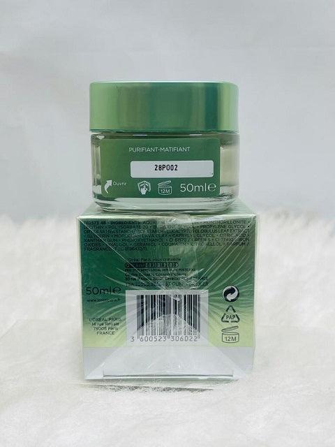 Loreal Pure Clay Purifying and Mattifying Face Mask 50ml - Khayest