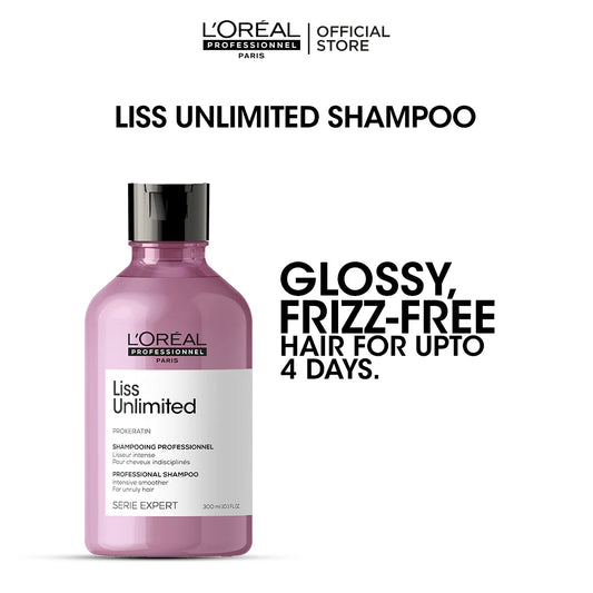 Loreal Paris Liss Unlimited Serie Expert Prokeratin Professional Shampoo 300ml - Khayest