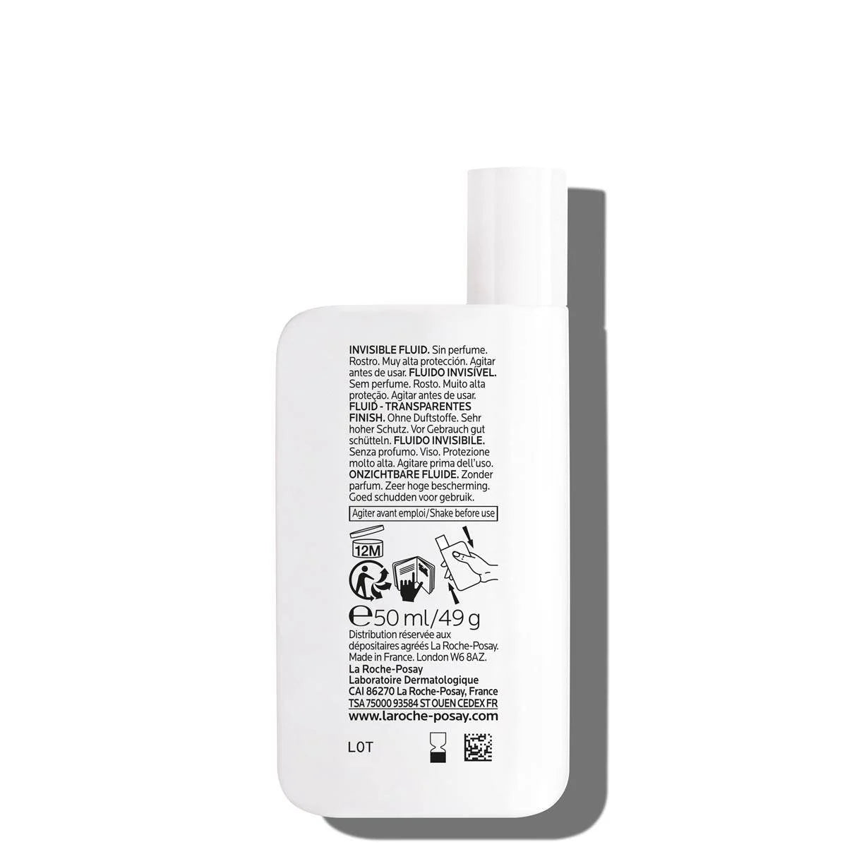 La Roche Posay Anthelios UVmune 400 Invisible Fluid SunscreenSPF50 50ml - Khayest