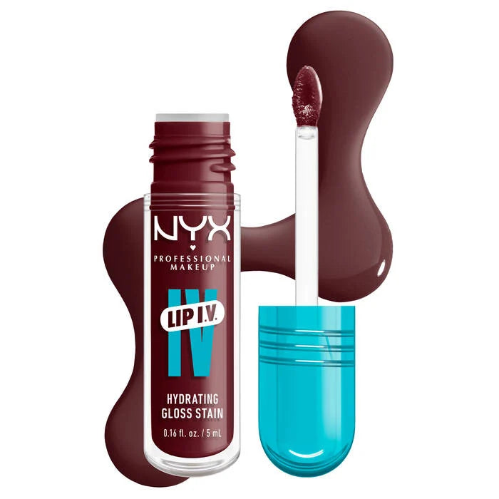 NYX Lip I.V. Hydrating Lip Gloss Stain - Khayest